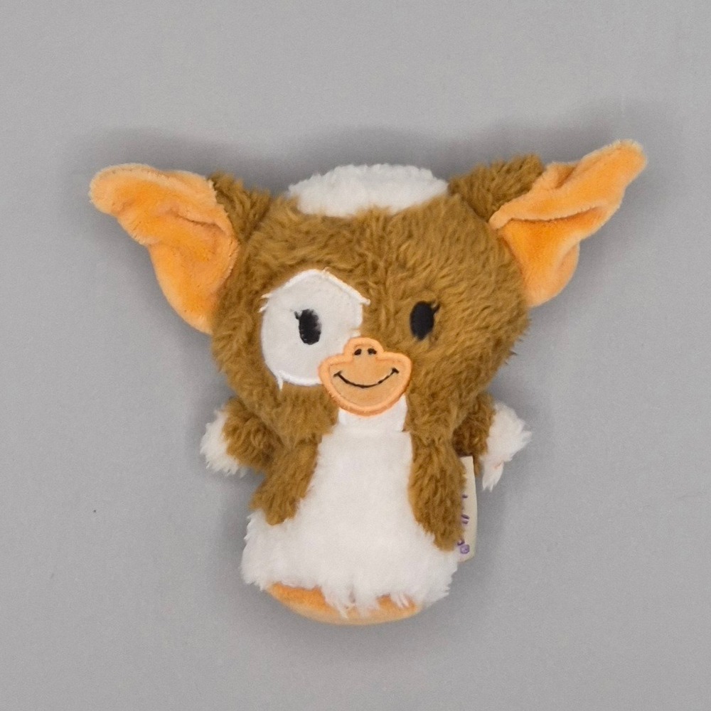 Hallmark Itty Bittys Gizmo Gremlins Plush Brown White Miniature Toy 4 inch
